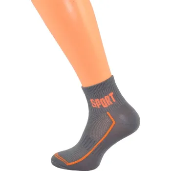 Dámské ponožky Gapo Dámské kotníkové ponožky Antibakteria sport 1. Velikost: 3-4 (EU 35-37), 2. Barva: středně šedá