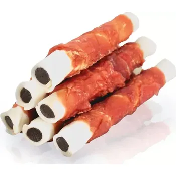 Pamlsek pro psa KIDDOG BUFFET kachní prsa na bůvolím válečku 17cm/60g, plněném kuřecími játry [50ks]