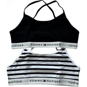 Dámské spodní prádlo Dívčí braletky Tommy Hilfiger UG0UG00755 černá 140