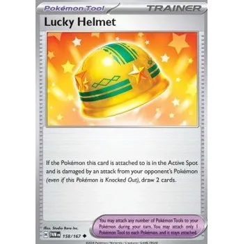 Volný čas Pokémon TWM 158/167 Lucky Helmet - Twilight Masquerade Stav: Near Mint, Verze: NORMAL