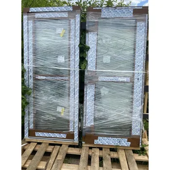 Příslušenství k oknu Jednokřídlé plastové dveře ZLATÝ DUB, 830x1920