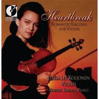 Zahraniční hudba CD Elissa Lee Koljonen: Heartbreak - Romantic Encores for Violin 1999
