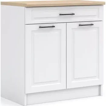 Kuchyňská linka Kuchyňská skříňka Irma D60-2D1SZ bílá MAT - SLEVA 3% s kodem radost25