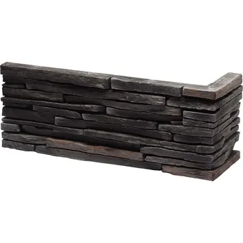 Obklady STEGU Rohový obklad Stegu - VENEZIA 4 graphite