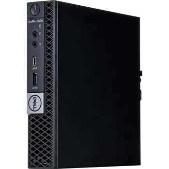 Stolní počítač DELL OptiPlex 5070 Micro i3-8100T 16GB 256GB SSD micro SFF Win11pro Použité