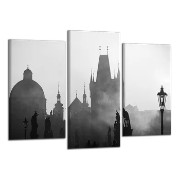 Obraz Obraz na plátně Praha , třídílný 1175CX