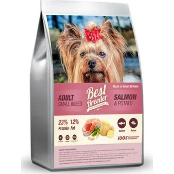 Krmivo pro psa Best Breeder Adult Small Breed Salmon & Potato Hmotnost: 24 kg