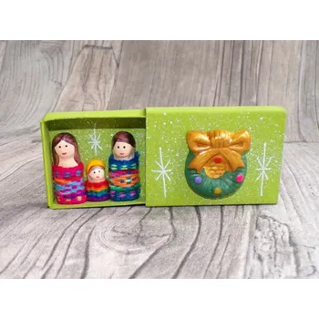 Vánoční dekorace Betlém mini VII (Peru)