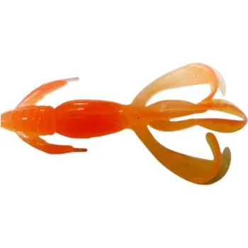 Umělá nástraha Keitech Gumová nástraha Crazy Flapper 2'' Orange Chartreuse Glow 5,1cm/8ks