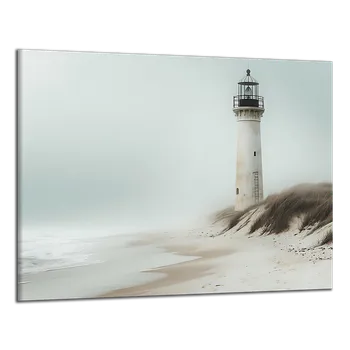 Obraz Obraz na plátně Maják na pláži , jednodílný 3836AX
