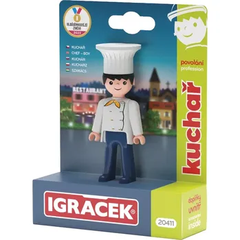 Figurka Igráček Kuchař s příslušenstvím (Igráček Kuchař - figurka s příslušenstvím)
