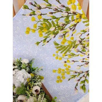 Utěrka Kuchyňská utěrka - vrbové kočičky