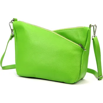 Kabelka Dámská kabelka Luka 24-051 DOLLARO světle zelená + doprava zdarma