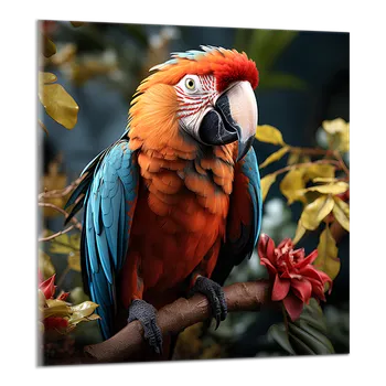 Obraz Obraz na plátně Barevný papoušek , jednodílný 3866AY