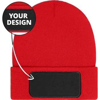 Čepice Myrtle Beach (Daiber) Čepice s nášivkou MB7407 - Červená