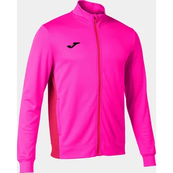 Pánská mikina Sportovní mikina JOMA Winner II Full Zip Fluor Pink 2XL