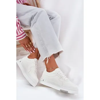 Dámské tenisky Nízké dámské sneakersy Big Star RR274A310 HI-POLY SYSTEM Barva: Bílá, Velikost: 38