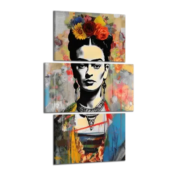Obraz Obraz na plátně Mexičanka , třídílný 3856CX