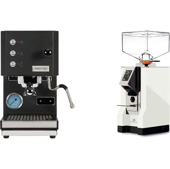 Kávovar Profitec GO, black + Eureka Mignon Perfetto, CR white