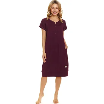 Dámská noční košile Dámské košile DOCTOR NAP TCB.4348 vínová XXL 0