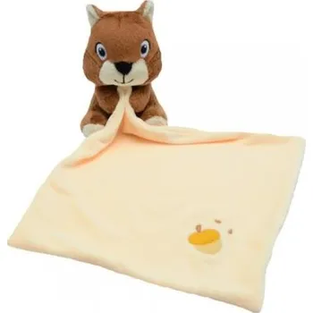 Hračka pro kojence Tulilo Přítulníček, mazlík Veverka - hnědá