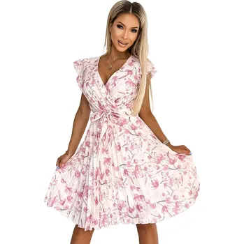 Dámské šaty Vícebarevné elegantní šaty POLINA od značky Numoco, vícebarevná XL i41_9999931577_2:vícebarevná_3:XL_