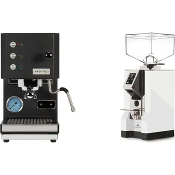 Kávovar Profitec GO, black + Eureka Mignon Specialita, CR white