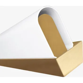 Nástěnné svítidlo LUCIS Nástěnné svítidlo AULA 9,1W LED 4000K akrylátové sklo mosaz DALI AU3.L4.600.74L - LUCIS LU AU3.L4.600.74M DALI2