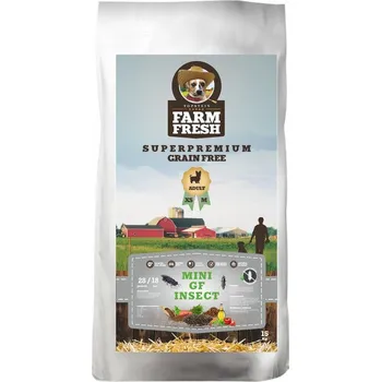 Krmivo pro psa Farm Fresh Mini Insect Grain Free - hmyzí granule Váha: 1,8 kg
