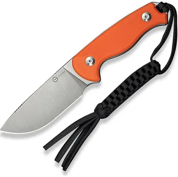 lovecký nůž Civivi Timberbark Fixed Blade C23094-2 Orange G10 14C28N