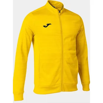 Pánská mikina Sportovní mikina JOMA Grafiti III Full Zip Yellow 2XS