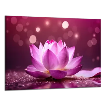 Obraz Obraz na plátně Fialový leknín , jednodílný 3171AX