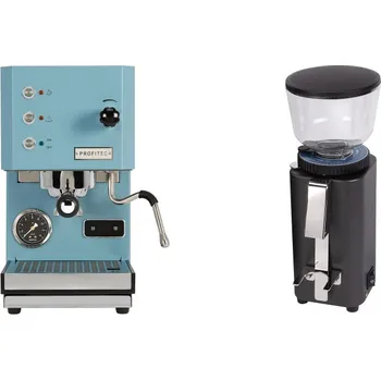 Kávovar Profitec GO, blue + ECM C-Manuale 54, anthracite