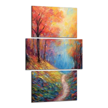 Obraz Obraz na plátně Magický les , třídílný 4127CX