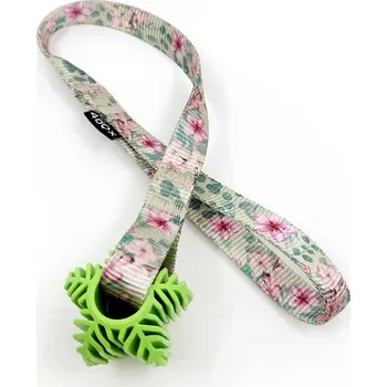 Hračka pro psa hračka SAKURA KVĚT - zelená 4dox