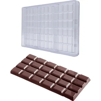 Forma na pečení Forma na čokoládovou tabulku 240g (obdélník) 1x3 tabulky/forma