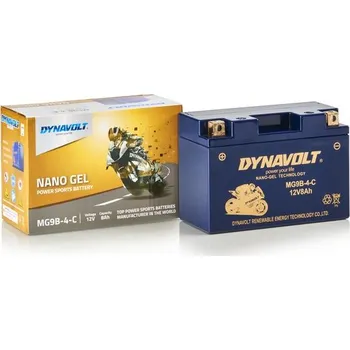 Motobaterie Dynavolt MG9B-4 12V 8Ah 90A Gel Nano