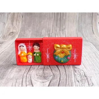 Vánoční dekorace Betlém mini IV (Peru)