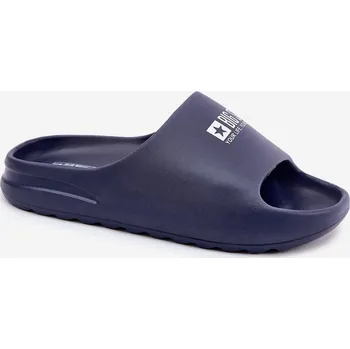 Pánská obuv Pěnové Pánské Sandály S Logem Big Star RR174A013 Barva: Modrá, Velikost: 46