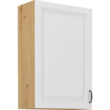 Kuchyňská linka Kuchyňská skříňka Stipe 60 G 90 1F bílá/dub artisan - SLEVA 3% s kodem radost25