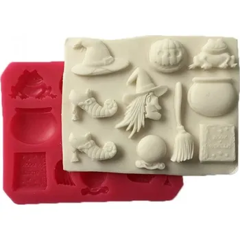 Forma na pečení Cesil Silikonová forma Halloween 3,5 cm