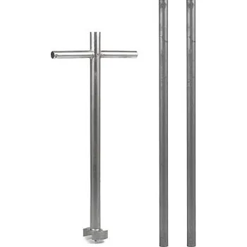 Zemní vrut Kříž pro montáž zemních vrutů typu U a L, 1 ks