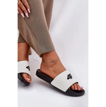 Dámské pantofle Dámské Pantofle 4F 4FRMM00FSLIF010-20S Barva: Bílá, Velikost: 38