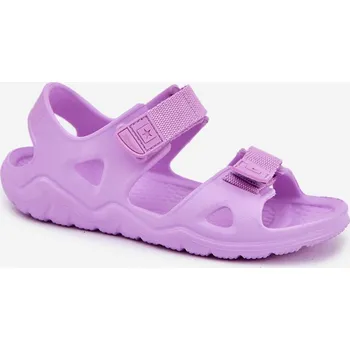 Dívčí sandály Pěnové Dětské Sandály Big Star RR374516 Barva: Fialová, Velikost: 30