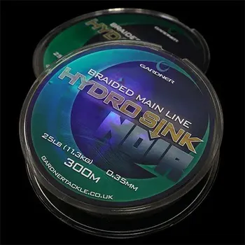 Gardner Splétaná šňůra Hydro-Sink Noir Distance|25lb (11.3kg) 0.35mm, 600m