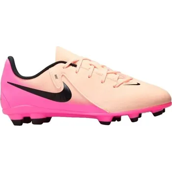 Kopačky Dětské kopačky Nike JR PHANTOM GX II CLUB FG/MG 6Y Oranžová, Růžová, Černá