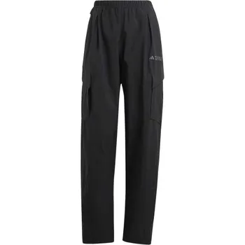 Dámské kalhoty Dámské turistické kalhoty adidas W TERREX CARGO PANTS L Černá, Šedá