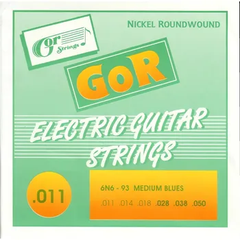 Struna pro kytaru a smyčcový nástroj Gorstrings Gor 6N693 1150 Blues + prodloužená záruka 3 roky