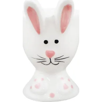 Stojánek na vajíčko Kalíšek na vajíčko zajíc 5,5x5x7,7cm LIKI/OD2587