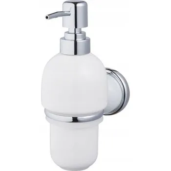 Dávkovač mýdla Ruční dávkovač mýdla nástěnný Bisk 200 ml šedý